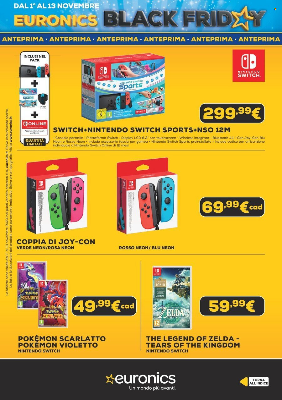 Volantino Euronics - 31/10/2024 - 13/11/2024. Pagina 10