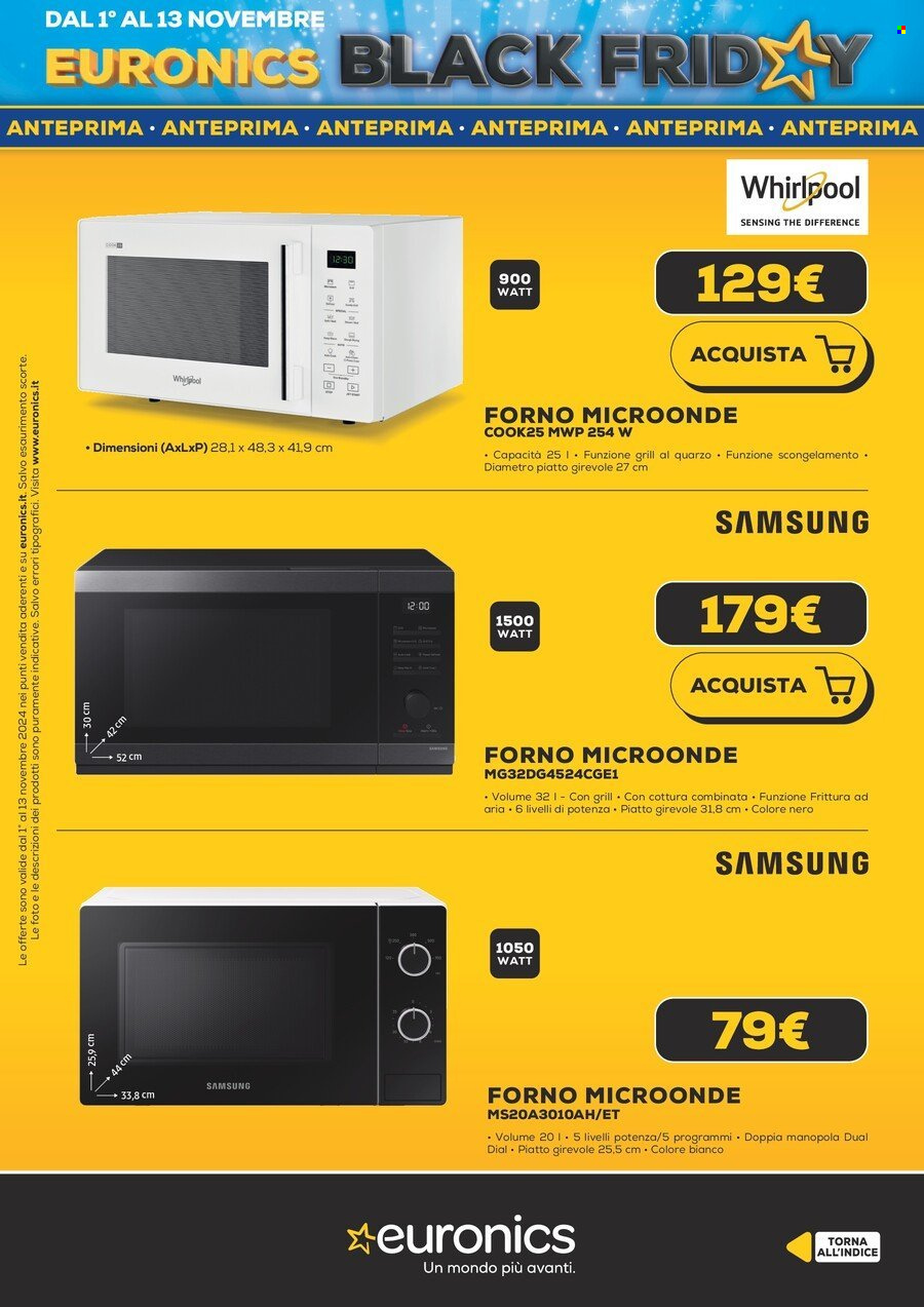 Volantino Euronics - 31/10/2024 - 13/11/2024. Pagina 51
