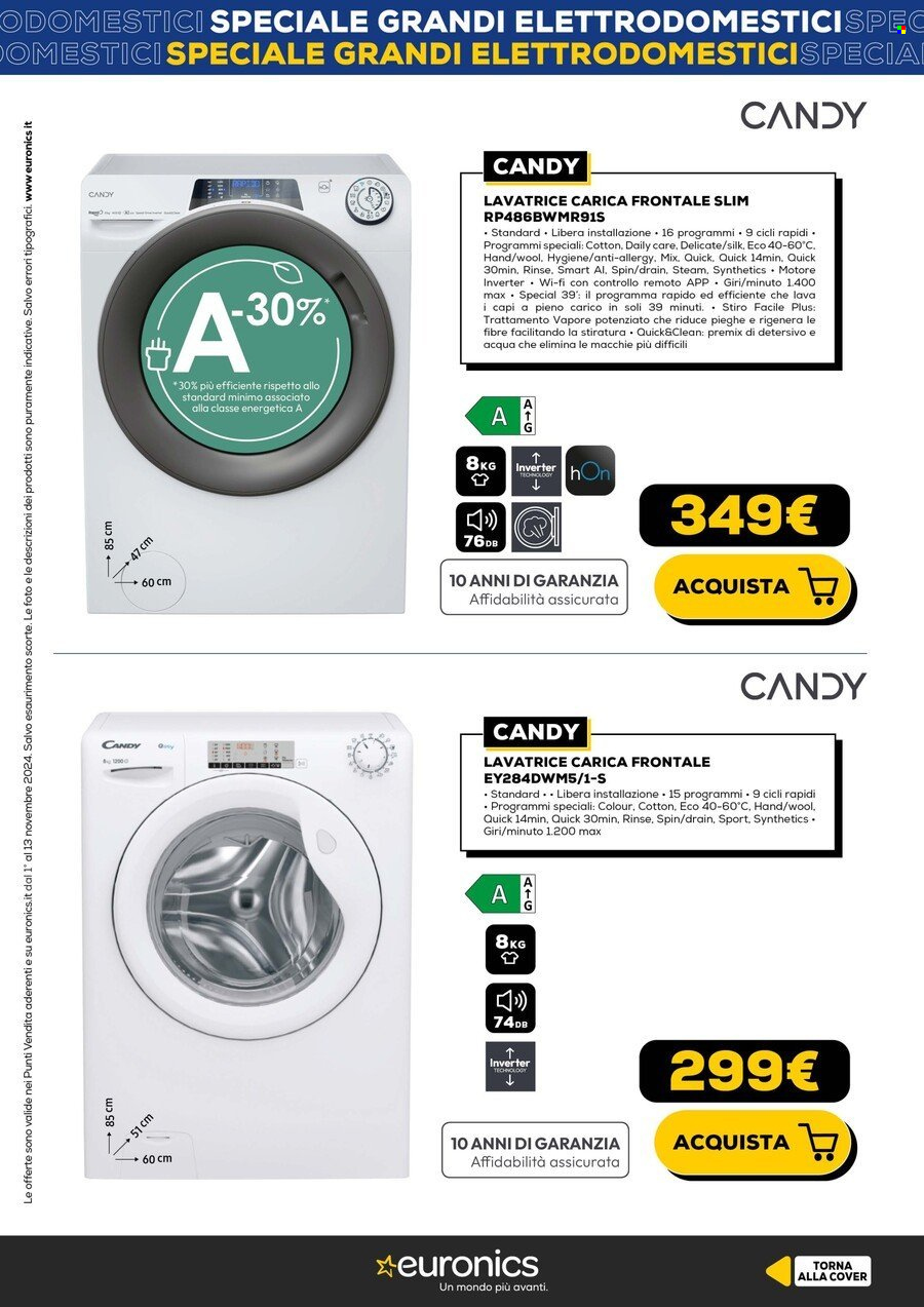 Volantino Euronics - 1/11/2024 - 13/11/2024. Pagina 6