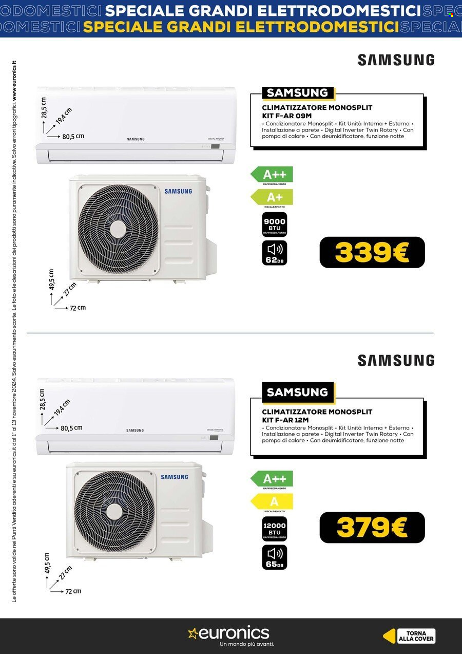 Volantino Euronics - 1/11/2024 - 13/11/2024. Pagina 16