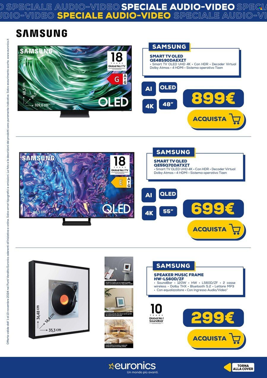 Volantino Euronics - 1/11/2024 - 13/11/2024. Pagina 3