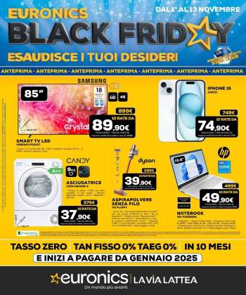 Volantino Euronics - 1/11/2024 - 13/11/2024.