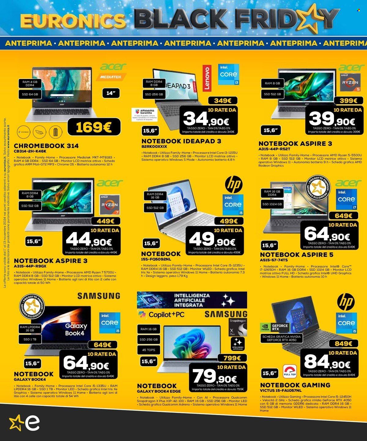 Volantino Euronics - 1/11/2024 - 13/11/2024. Pagina 13