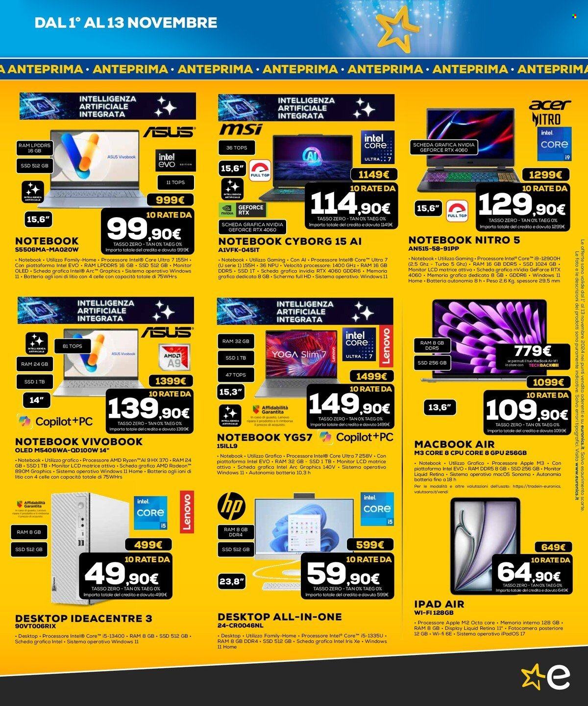 Volantino Euronics - 1/11/2024 - 13/11/2024. Pagina 14