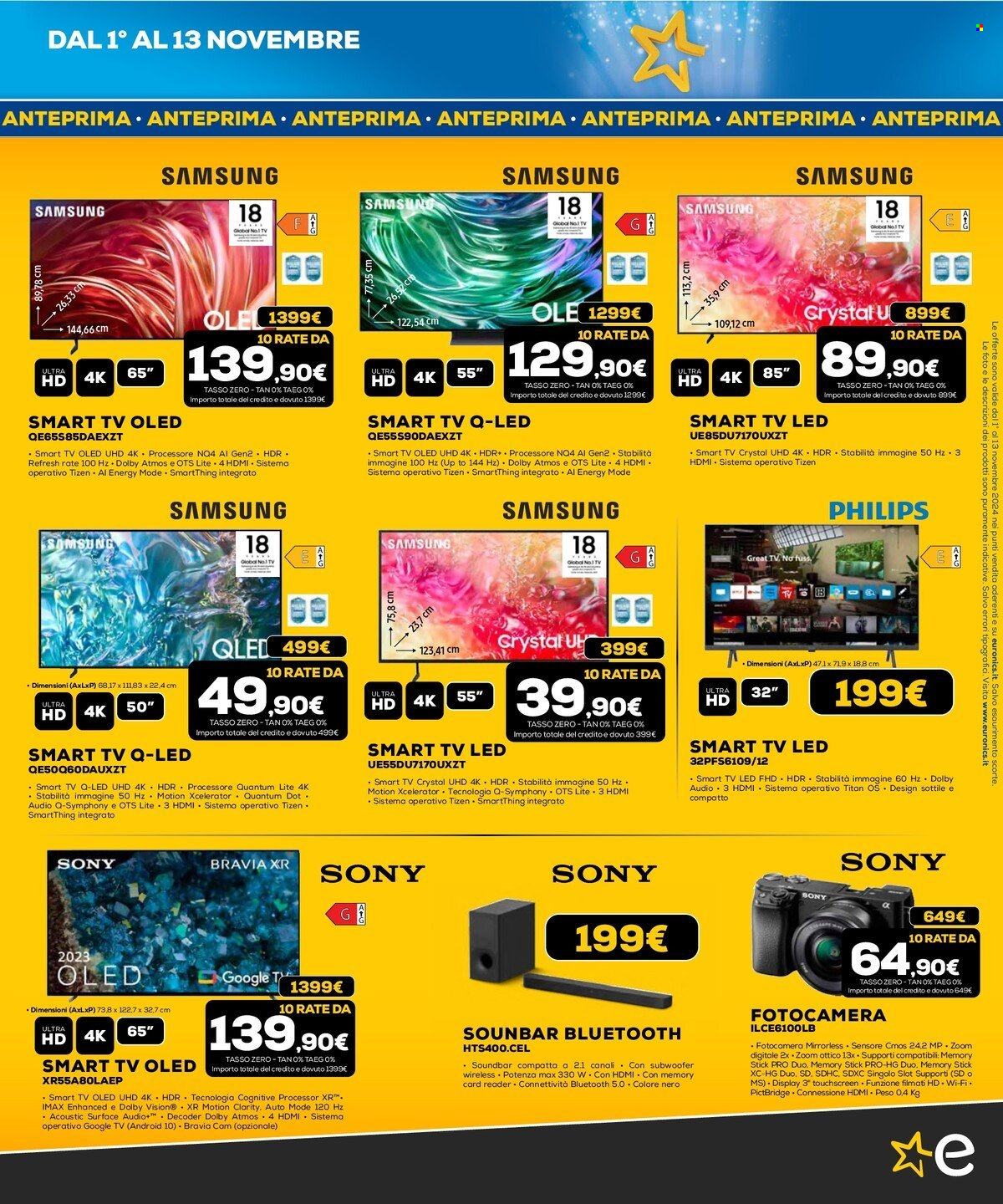 Volantino Euronics - 1/11/2024 - 13/11/2024. Pagina 16