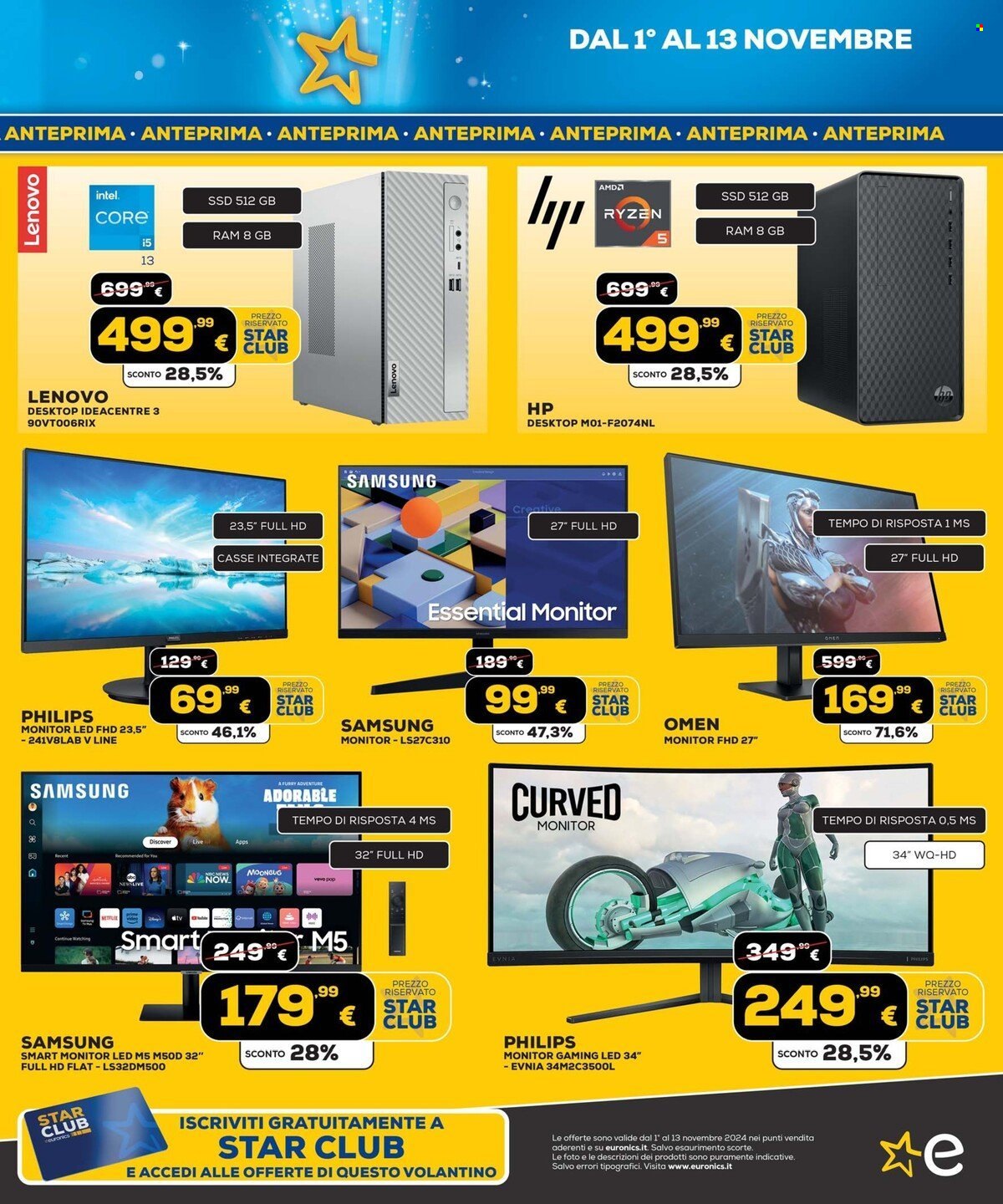 Volantino Euronics - 1/11/2024 - 13/11/2024. Pagina 17