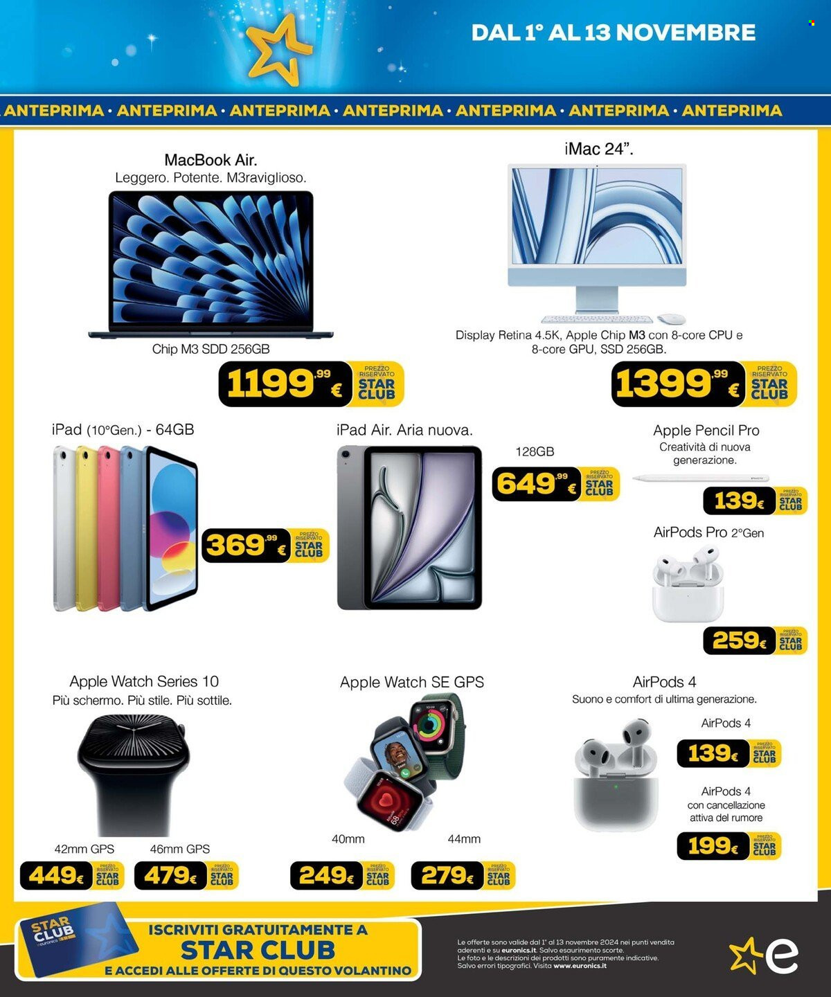 Volantino Euronics - 1/11/2024 - 13/11/2024. Pagina 21