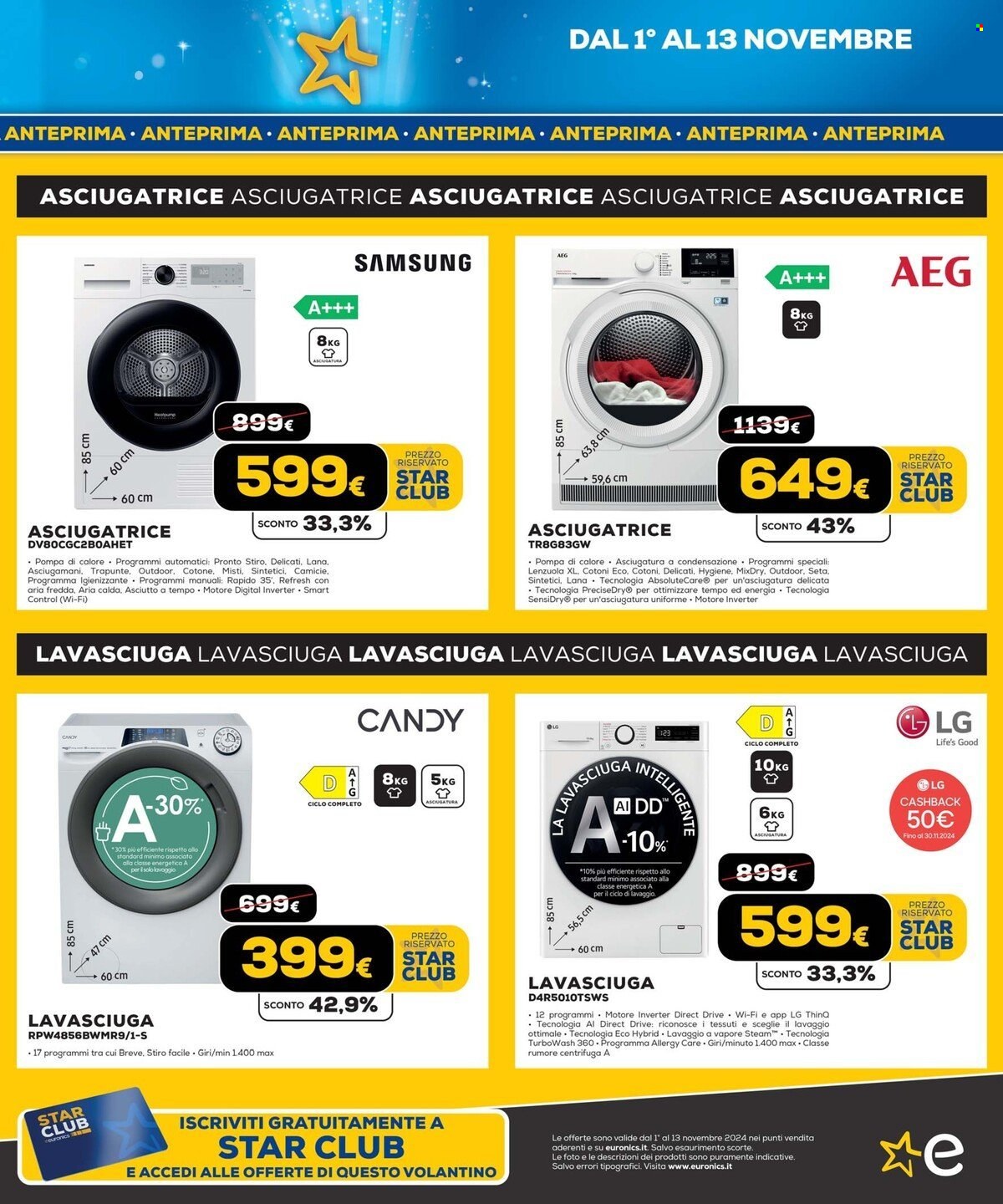 Volantino Euronics - 1/11/2024 - 13/11/2024. Pagina 25