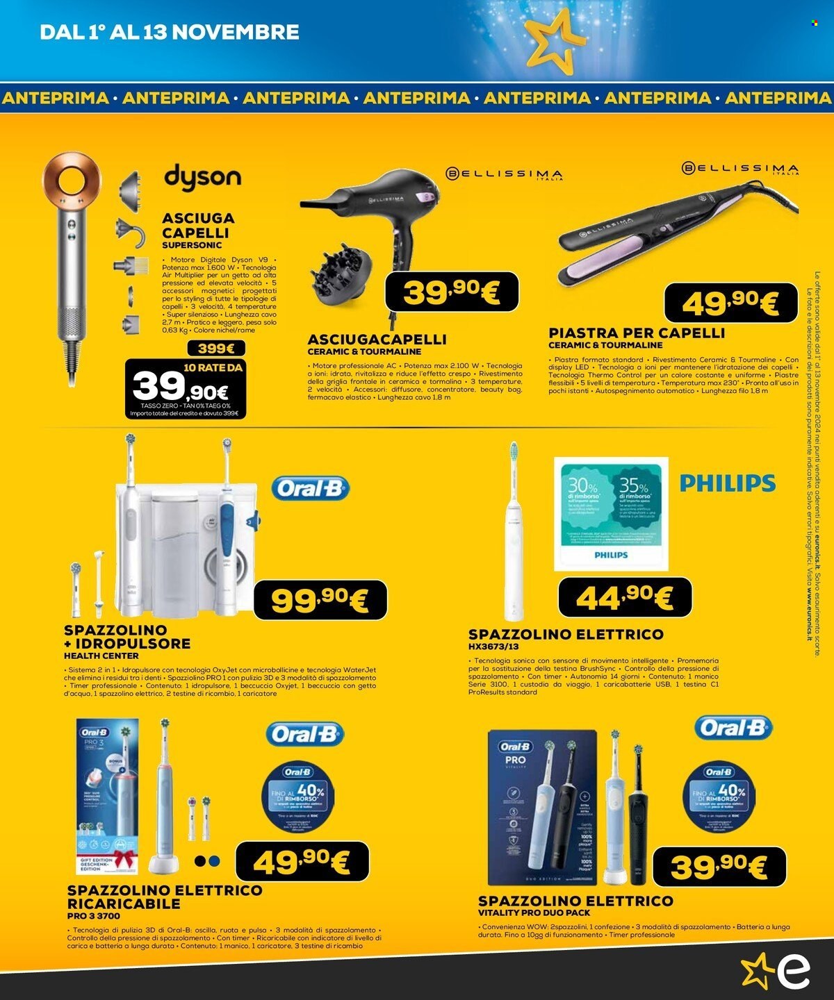 Volantino Euronics - 1/11/2024 - 13/11/2024. Pagina 39