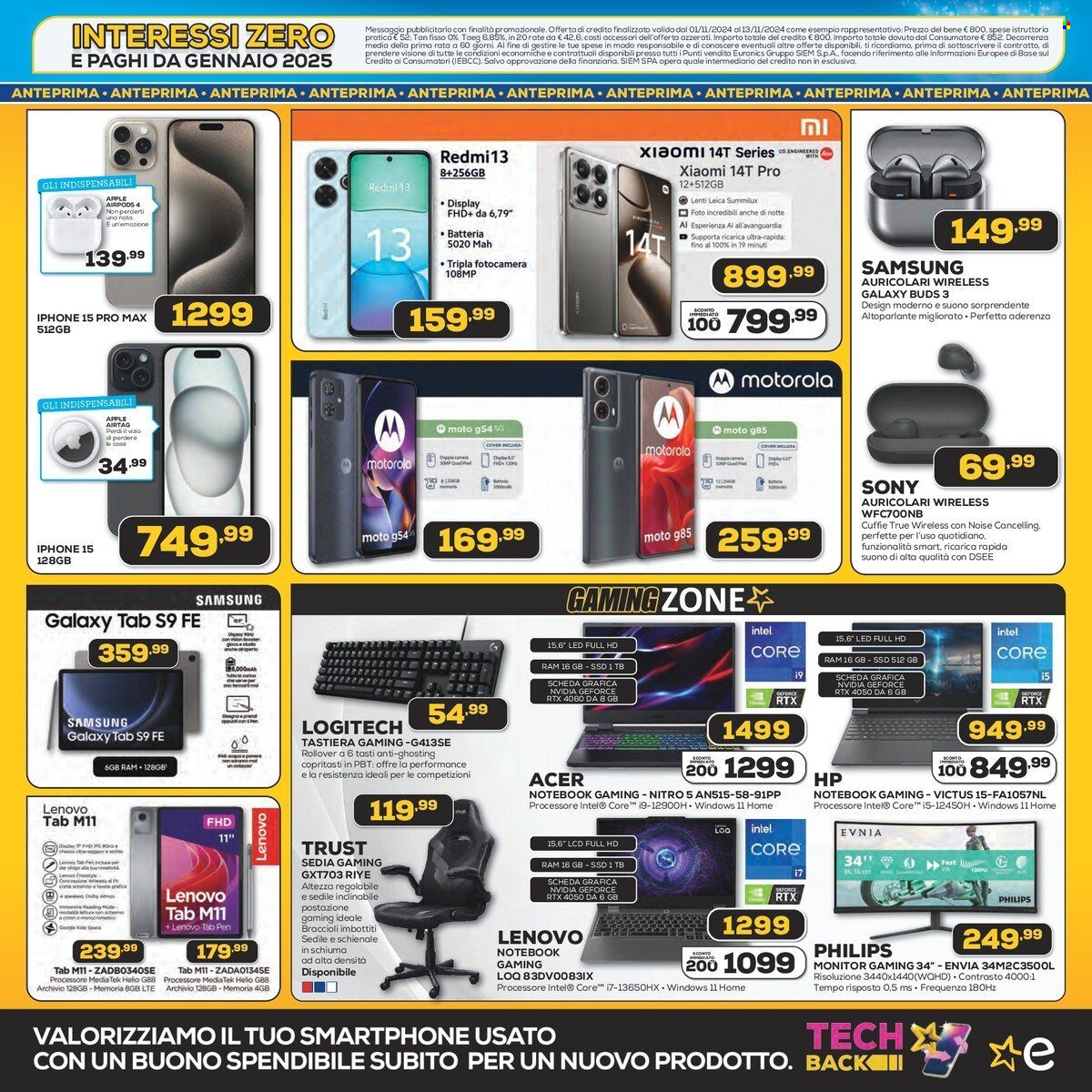 Volantino Euronics - 1/11/2024 - 13/11/2024. Pagina 7