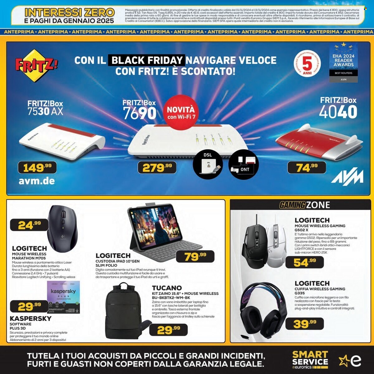 Volantino Euronics - 1/11/2024 - 13/11/2024. Pagina 9