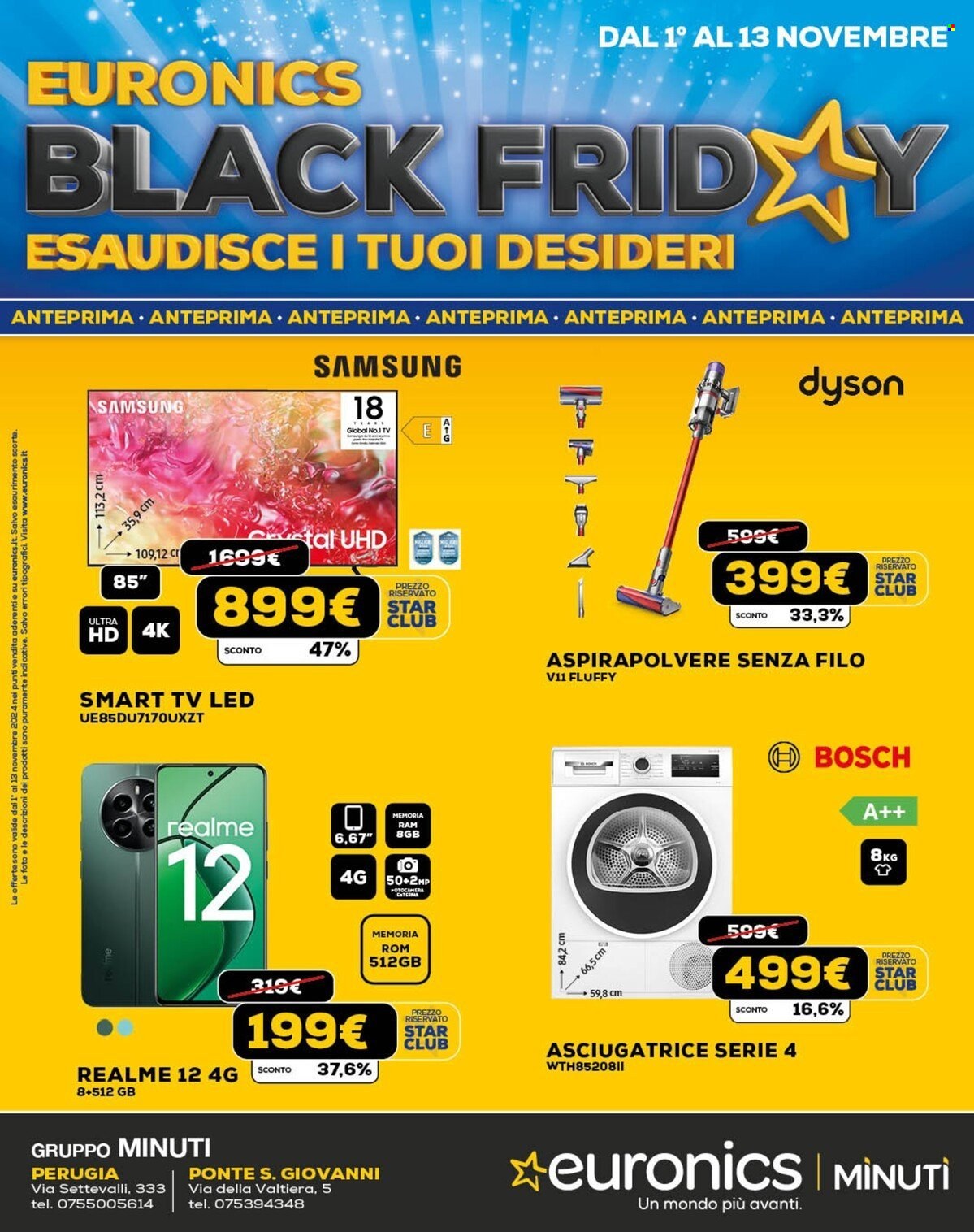 Volantino Euronics - 1/11/2024 - 14/11/2024. Pagina 1