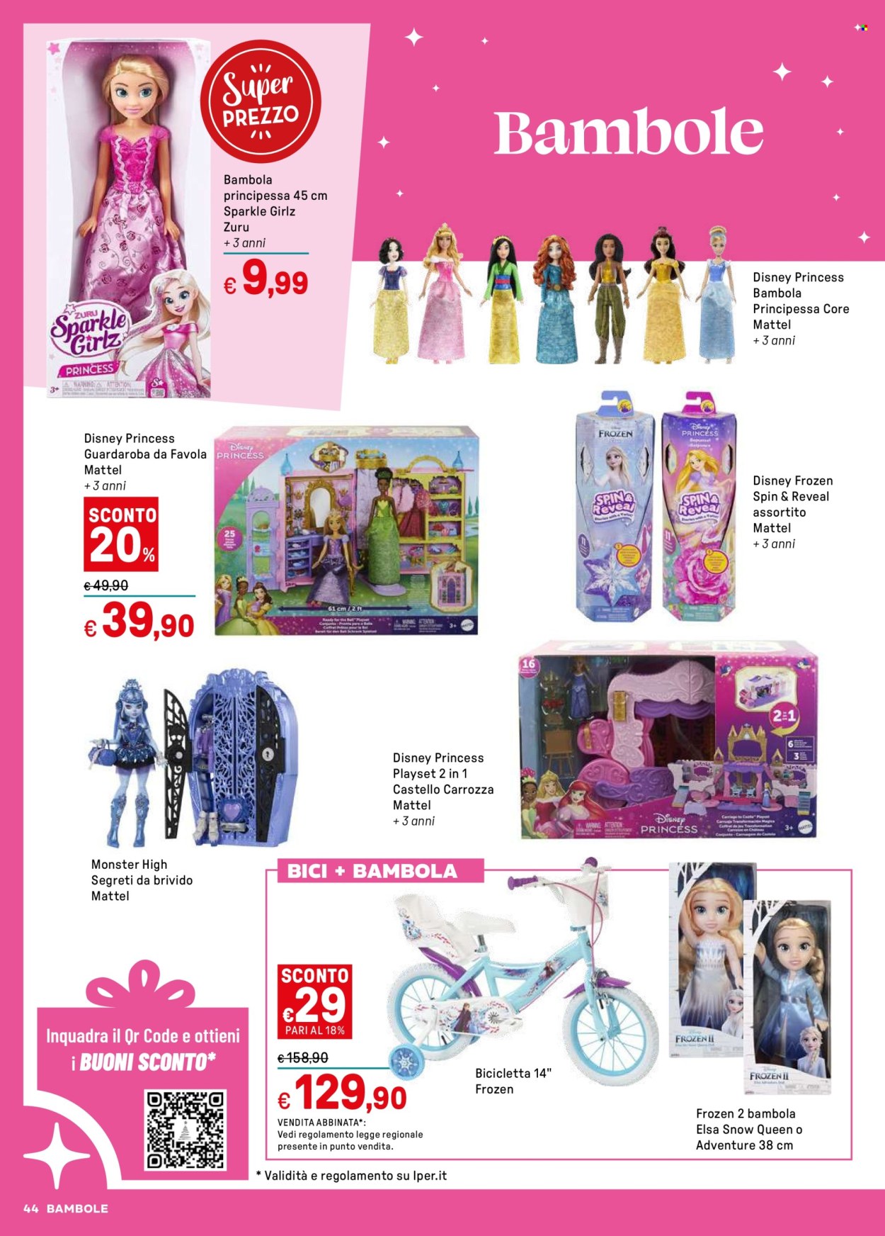 Volantino Iper, La grande i - 4/11/2024 - 24/12/2024. Pagina 44