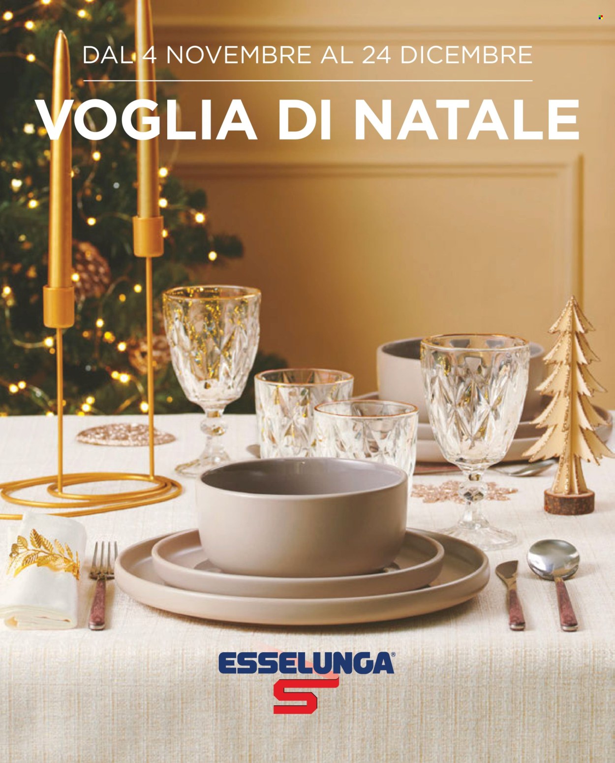 Volantino Esselunga - 4/11/2024 - 24/12/2024. Pagina 1