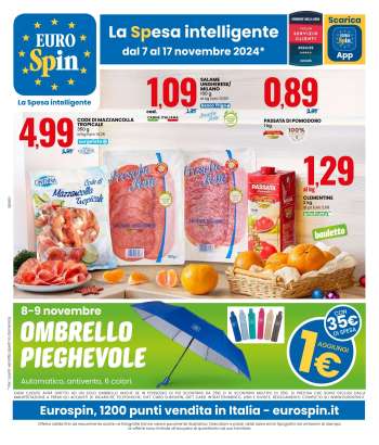 Volantino EuroSpin - 7/11/2024 - 17/11/2024.