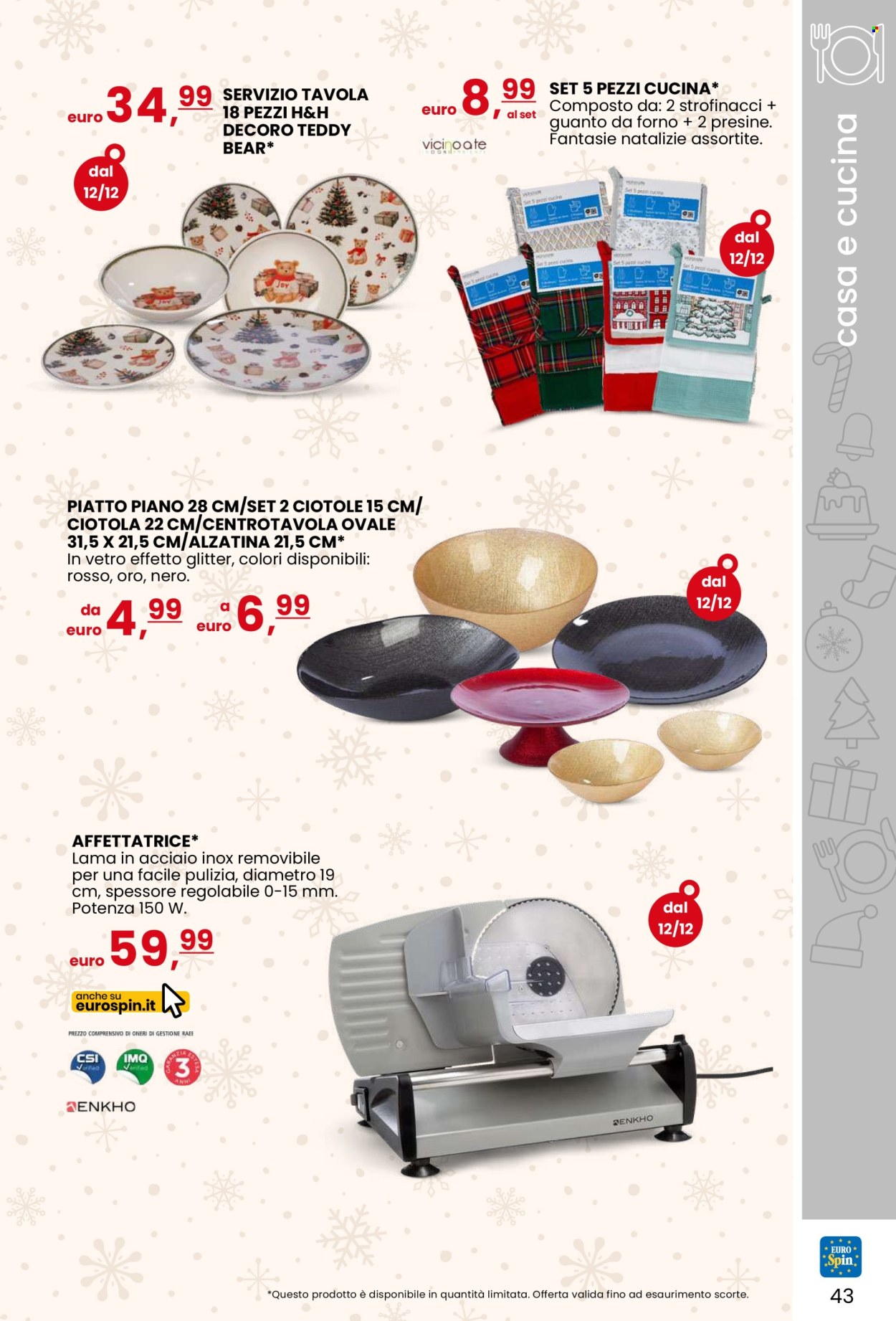 Volantino EuroSpin. Pagina 43