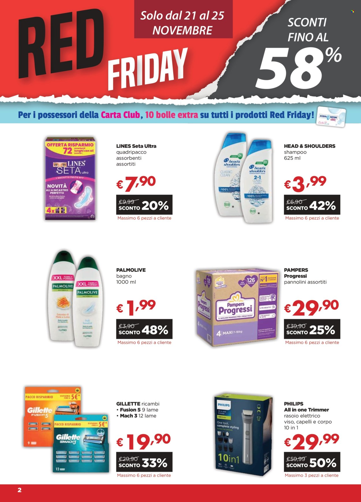 Volantino Acqua & Sapone - 7/11/2024 - 26/11/2024. Pagina 2