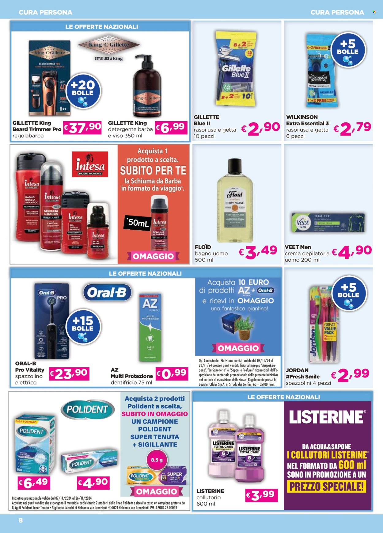 Leták Acqua & Sapone - 7.11.2024 - 26.11.2024. Strana 8