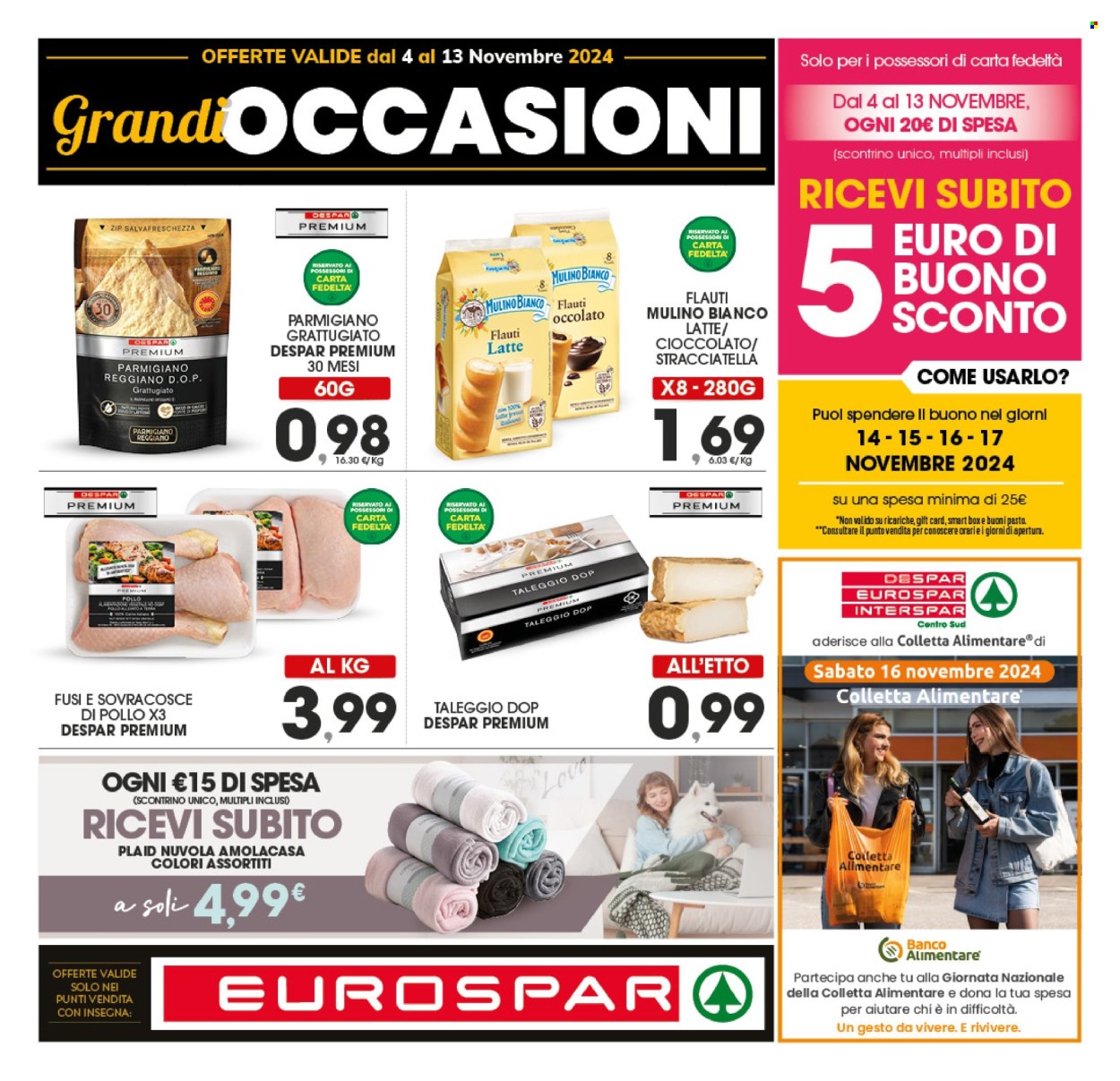 Volantino Eurospar - 4/11/2024 - 13/11/2024. Pagina 1