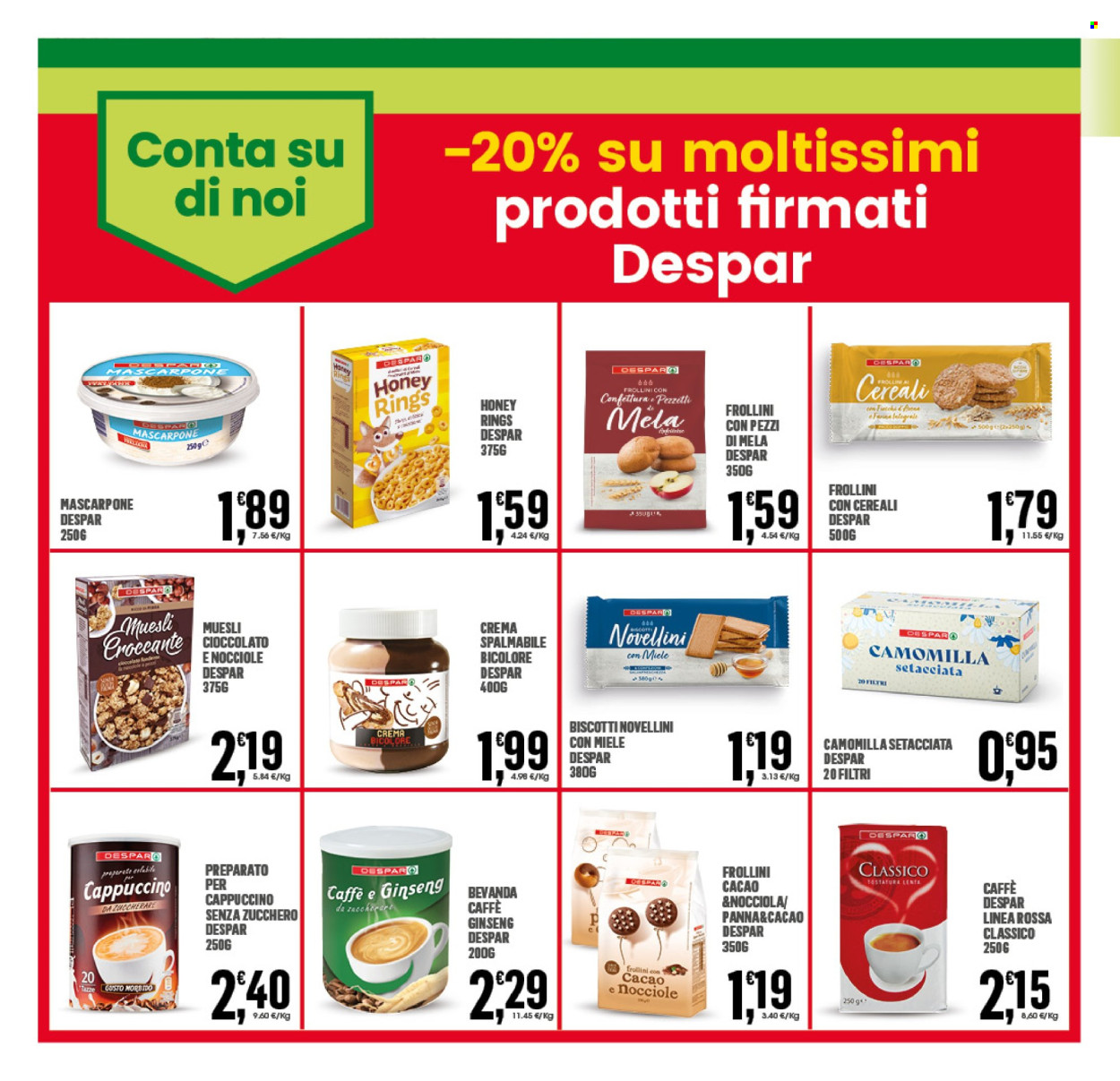Volantino Eurospar - 4/11/2024 - 13/11/2024. Pagina 16