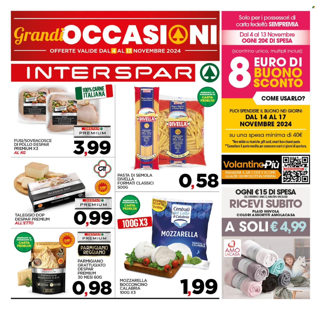 Leták Interspar - 4.11.2024 - 13.11.2024. Strana 1