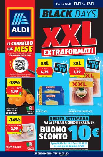 Volantino Aldi - 11/11/2024 - 17/11/2024.
