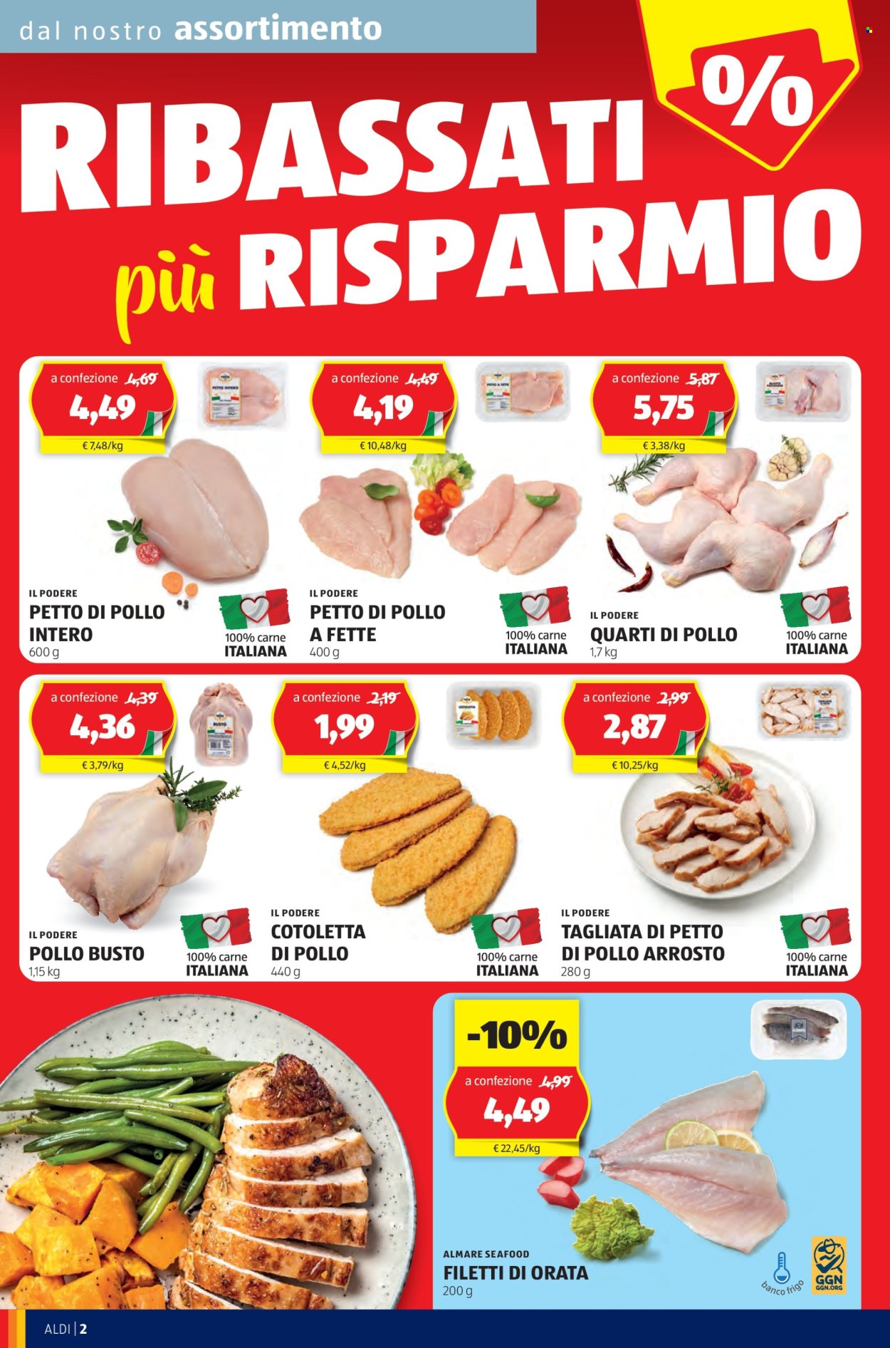 Volantino Aldi. Pagina 2