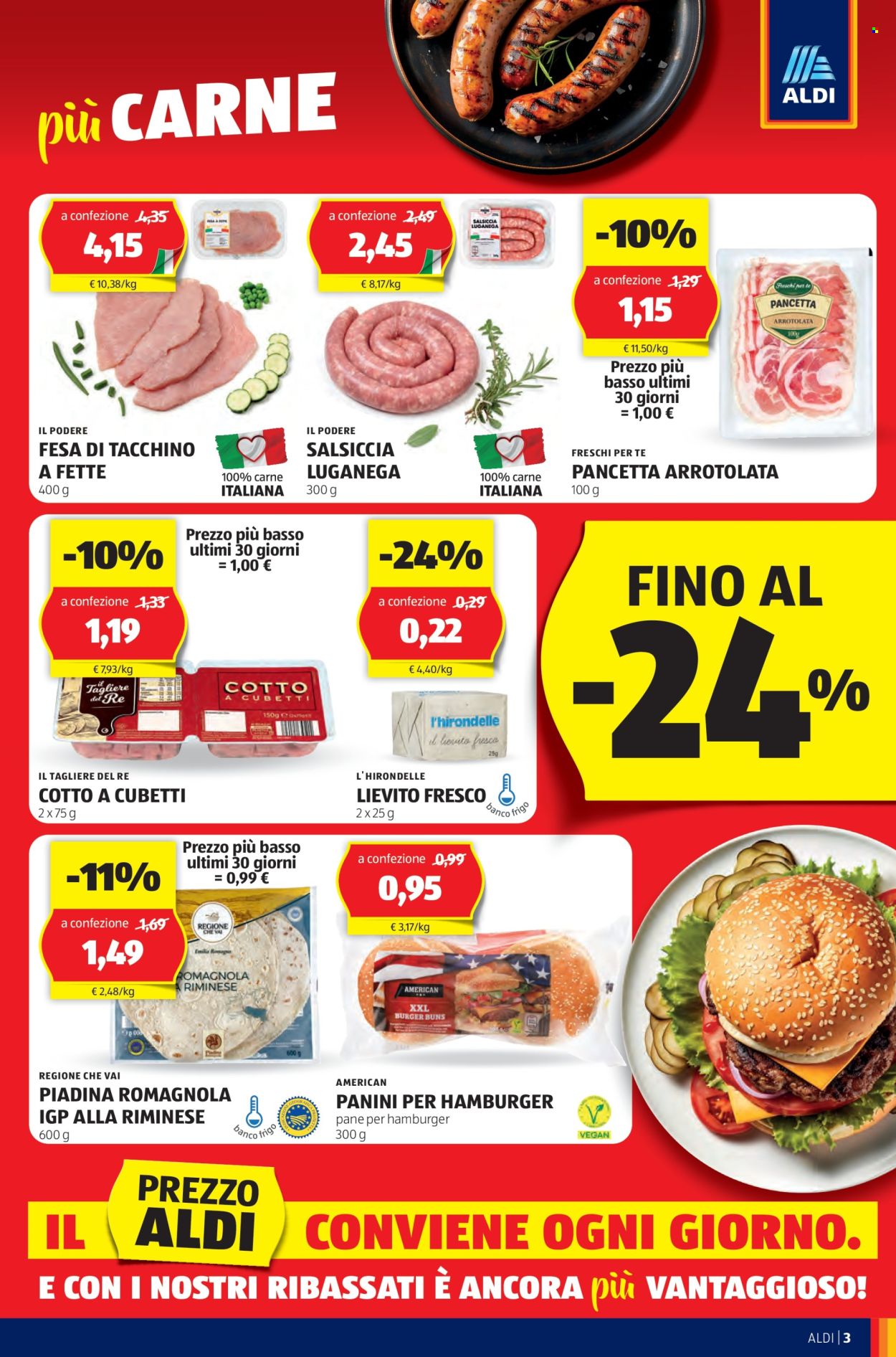 Leták Aldi. Strana 3