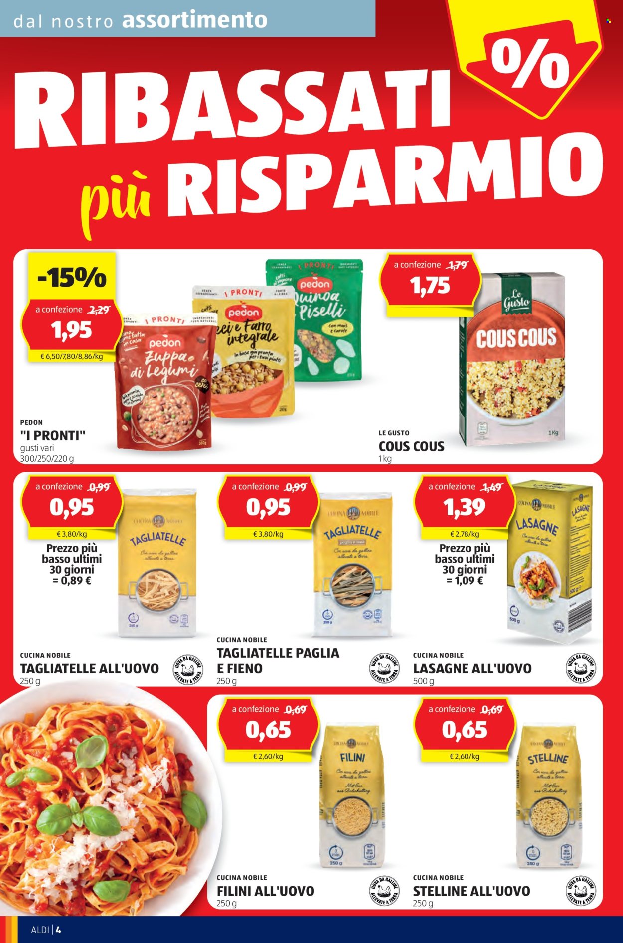 Leták Aldi. Strana 4