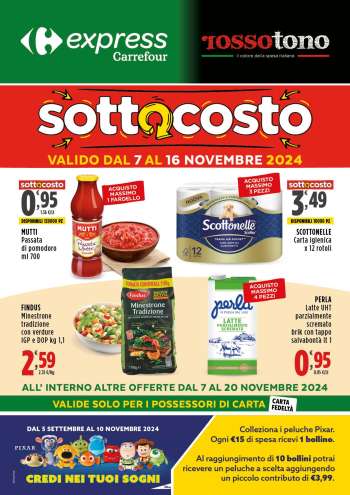 Volantino Carrefour - 7/11/2024 - 20/11/2024.