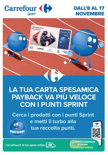 Volantino Carrefour - 8/11/2024 - 17/11/2024.