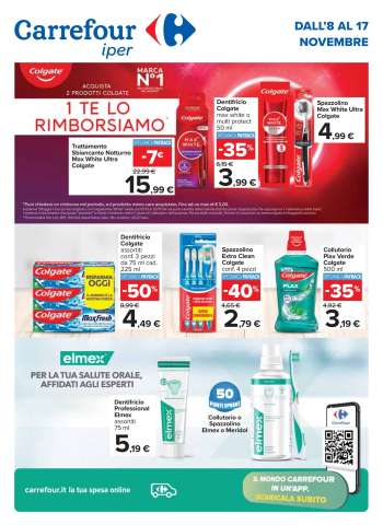 Volantino Carrefour - 8/11/2024 - 17/11/2024.