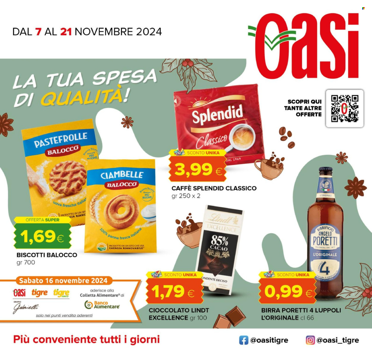 Leták Oasi - 7.11.2024 - 21.11.2024. Strana 1