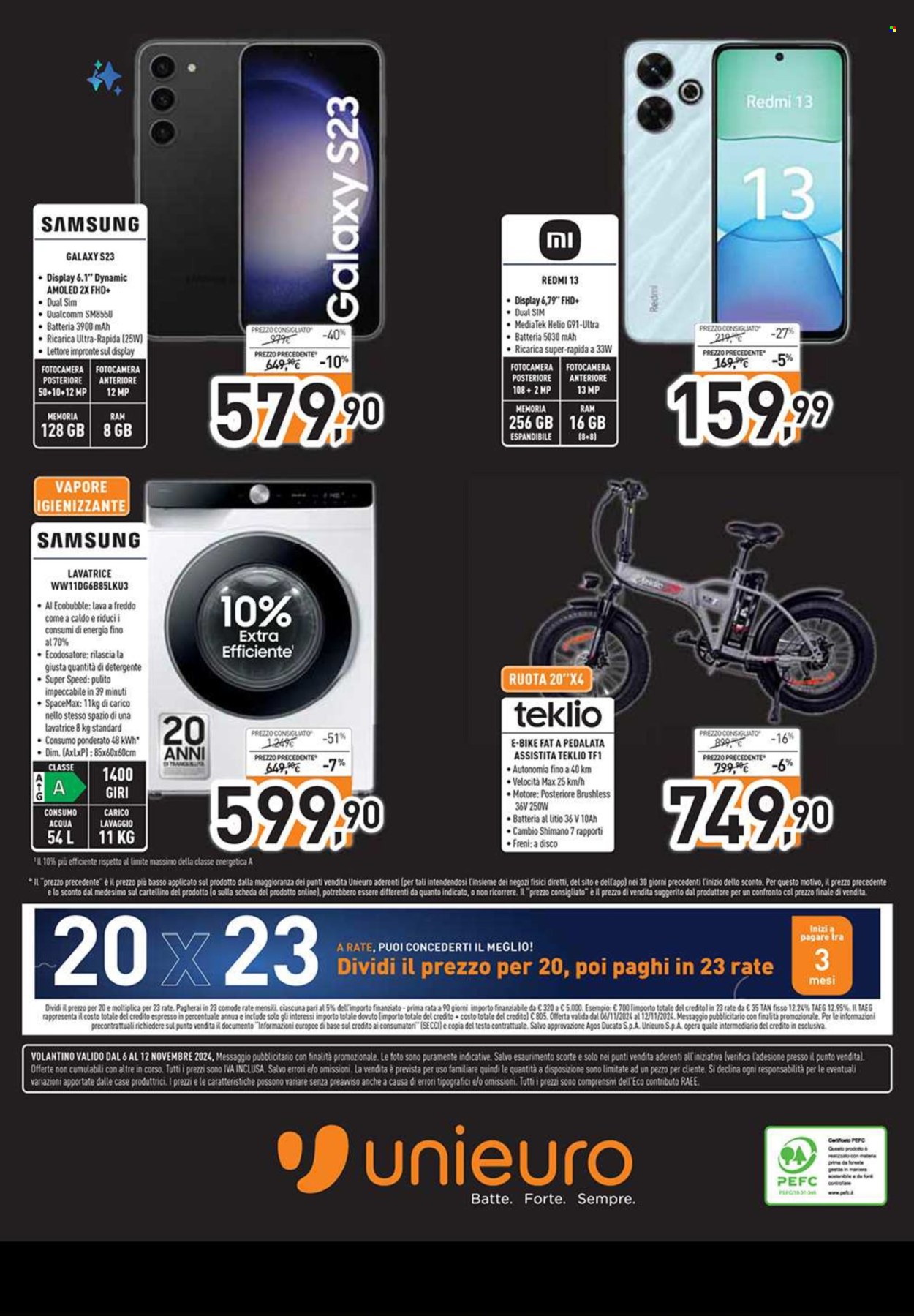 Volantino Unieuro - 6/11/2024 - 12/11/2024. Pagina 24
