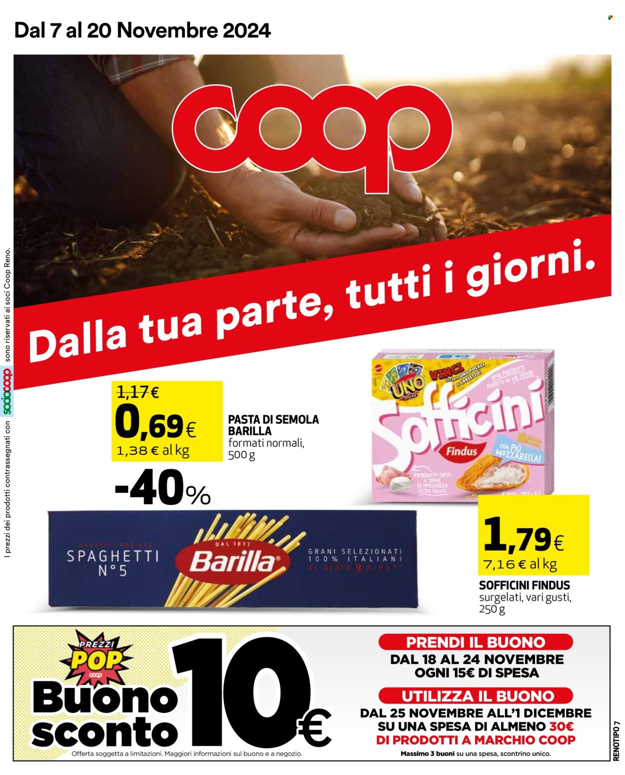 Leták Coop - 7.11.2024 - 20.11.2024. Strana 1