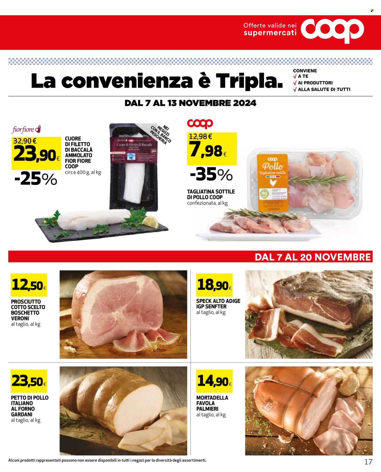 Leták Coop - 7.11.2024 - 20.11.2024. Strana 17