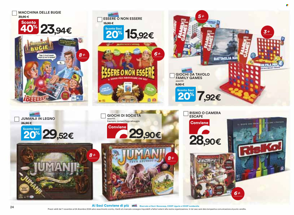 Leták Coop - 7.11.2024 - 24.12.2024. Strana 24