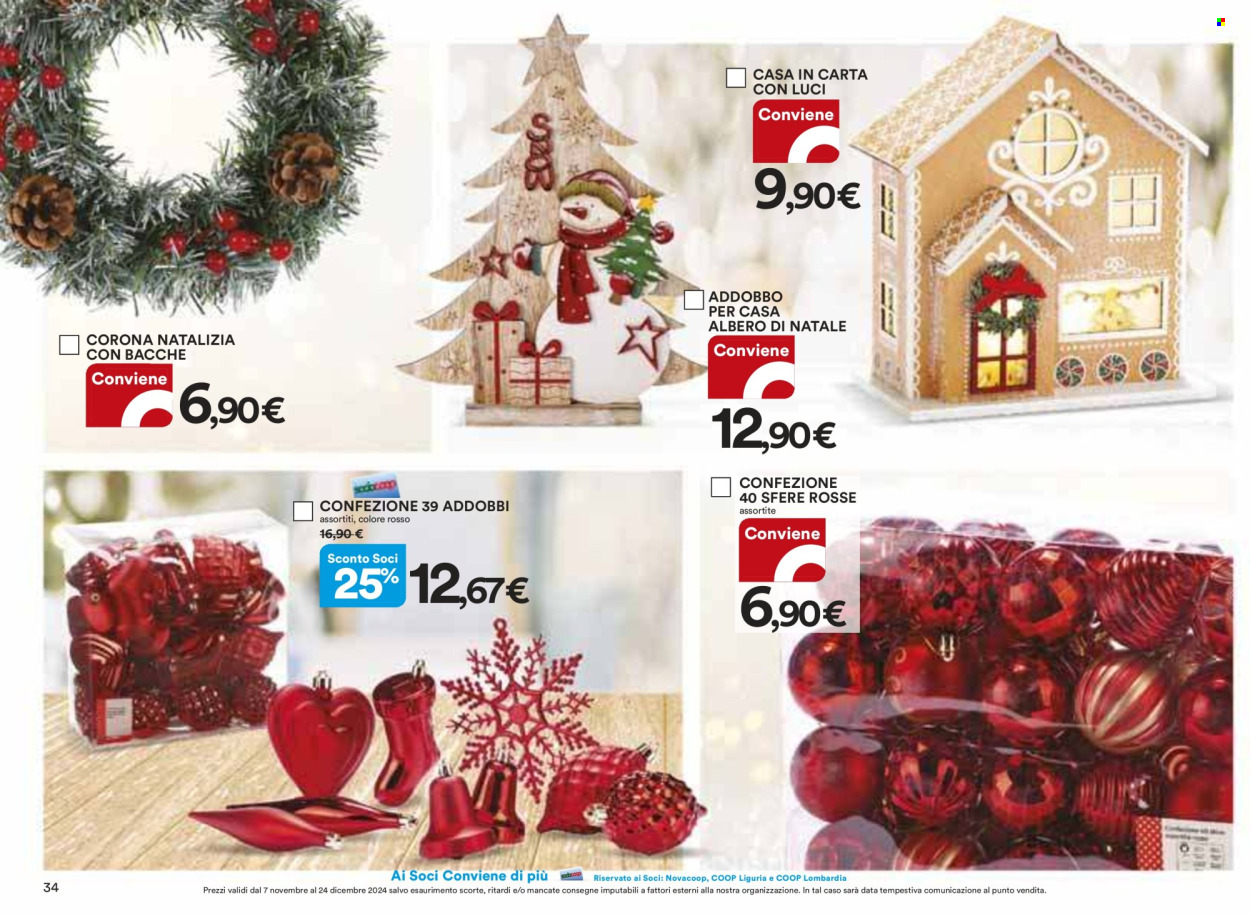 Leták Coop - 7.11.2024 - 24.12.2024. Strana 34