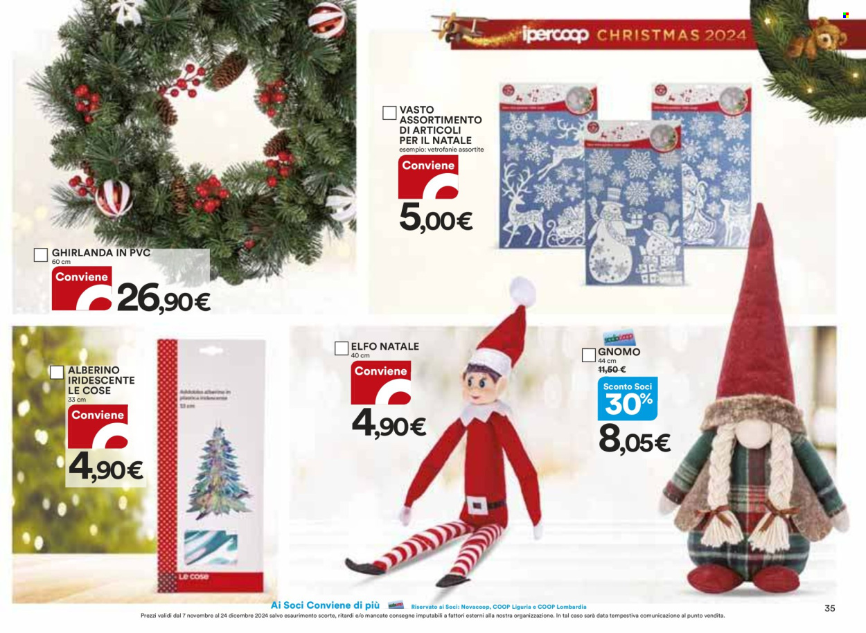 Volantino Coop - 7/11/2024 - 24/12/2024. Pagina 35