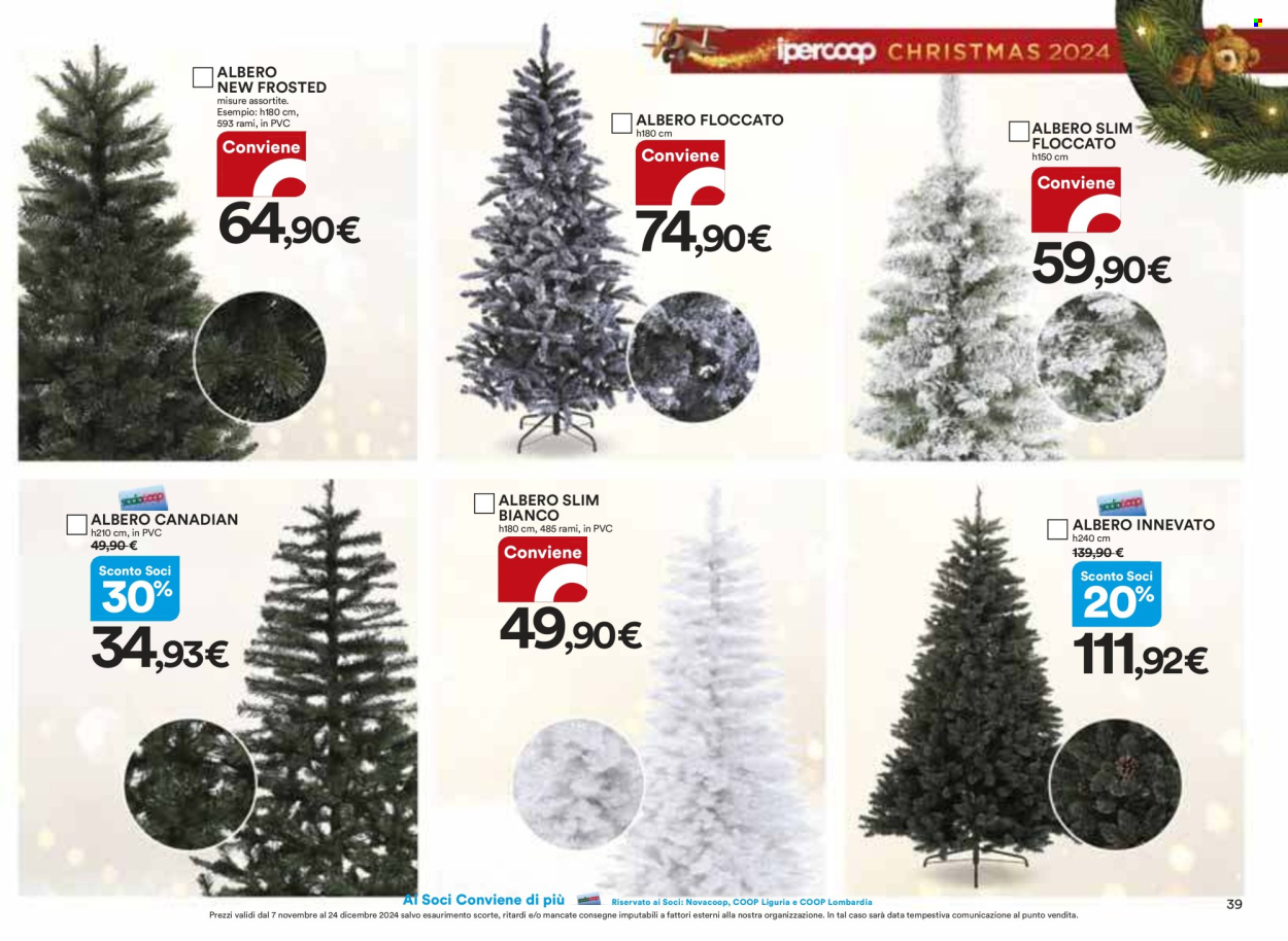 Leták Coop - 7.11.2024 - 24.12.2024. Strana 39