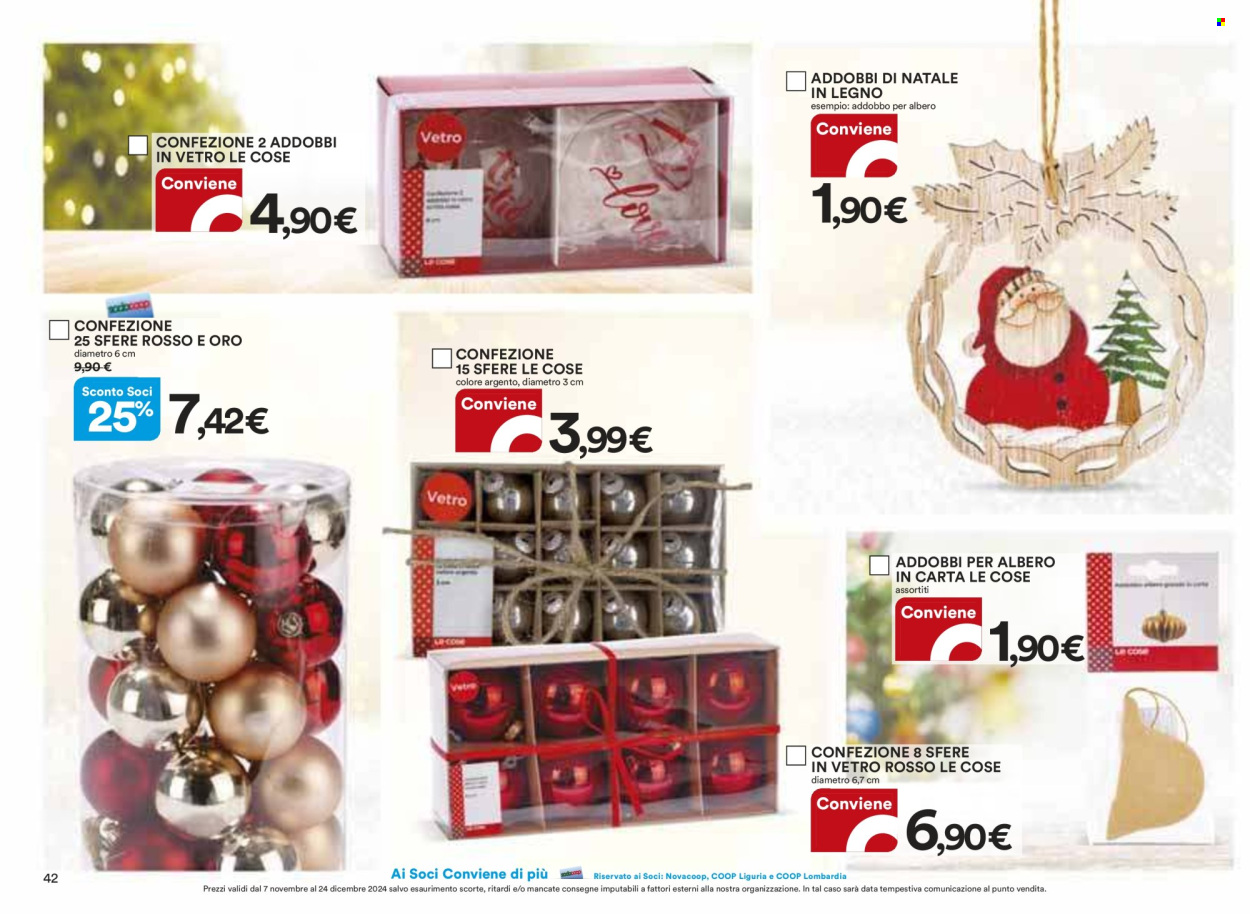Leták Coop - 7.11.2024 - 24.12.2024. Strana 42