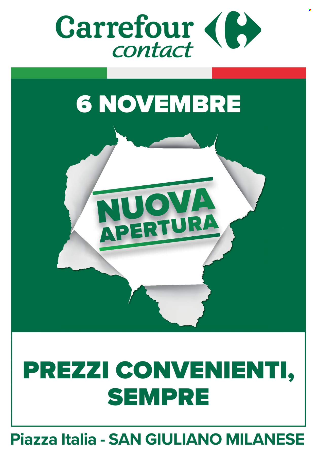 Volantino Carrefour - 6/11/2024 - 13/11/2024. Pagina 1
