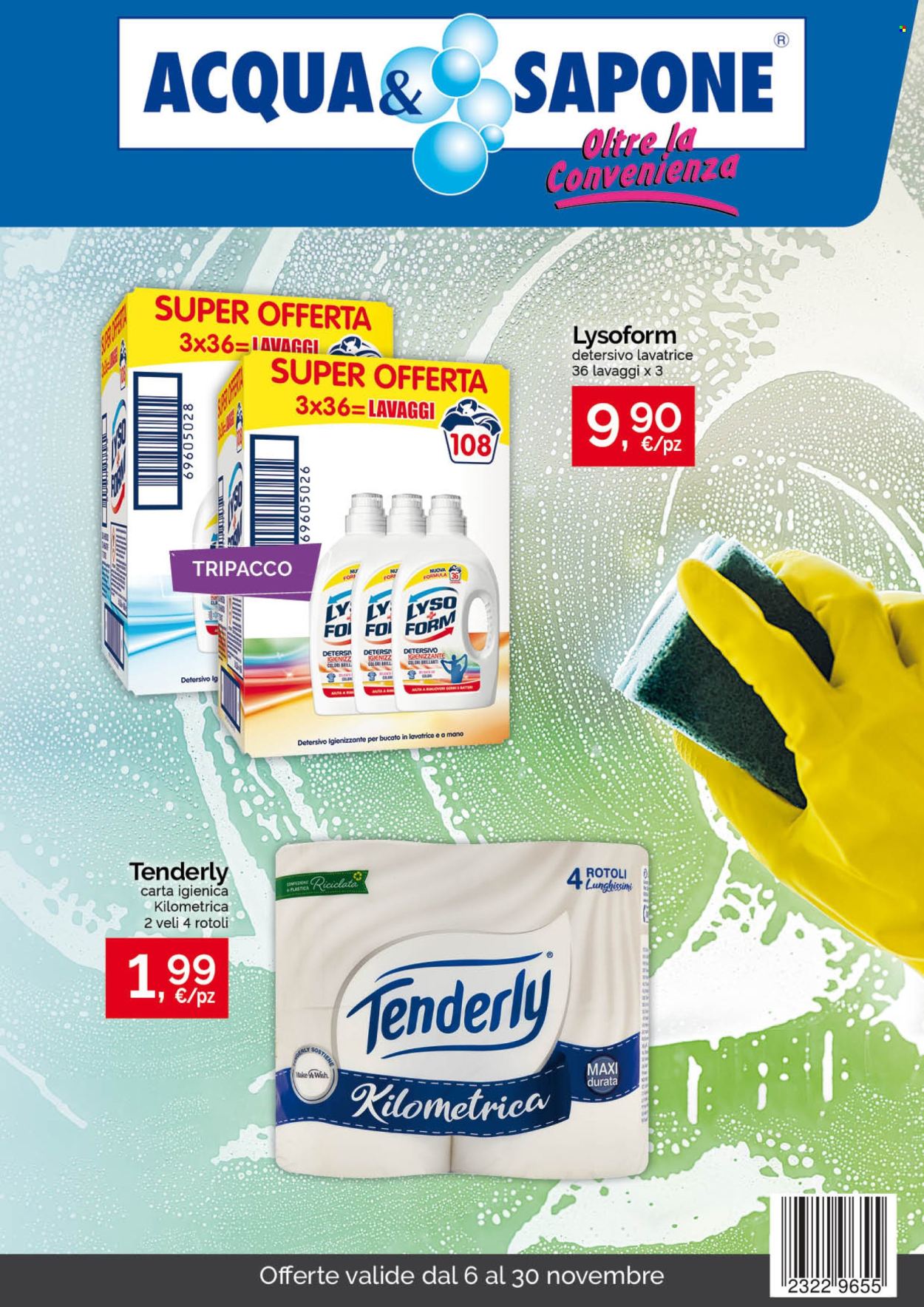 Leták Acqua & Sapone - 6.11.2024 - 30.11.2024. Strana 1
