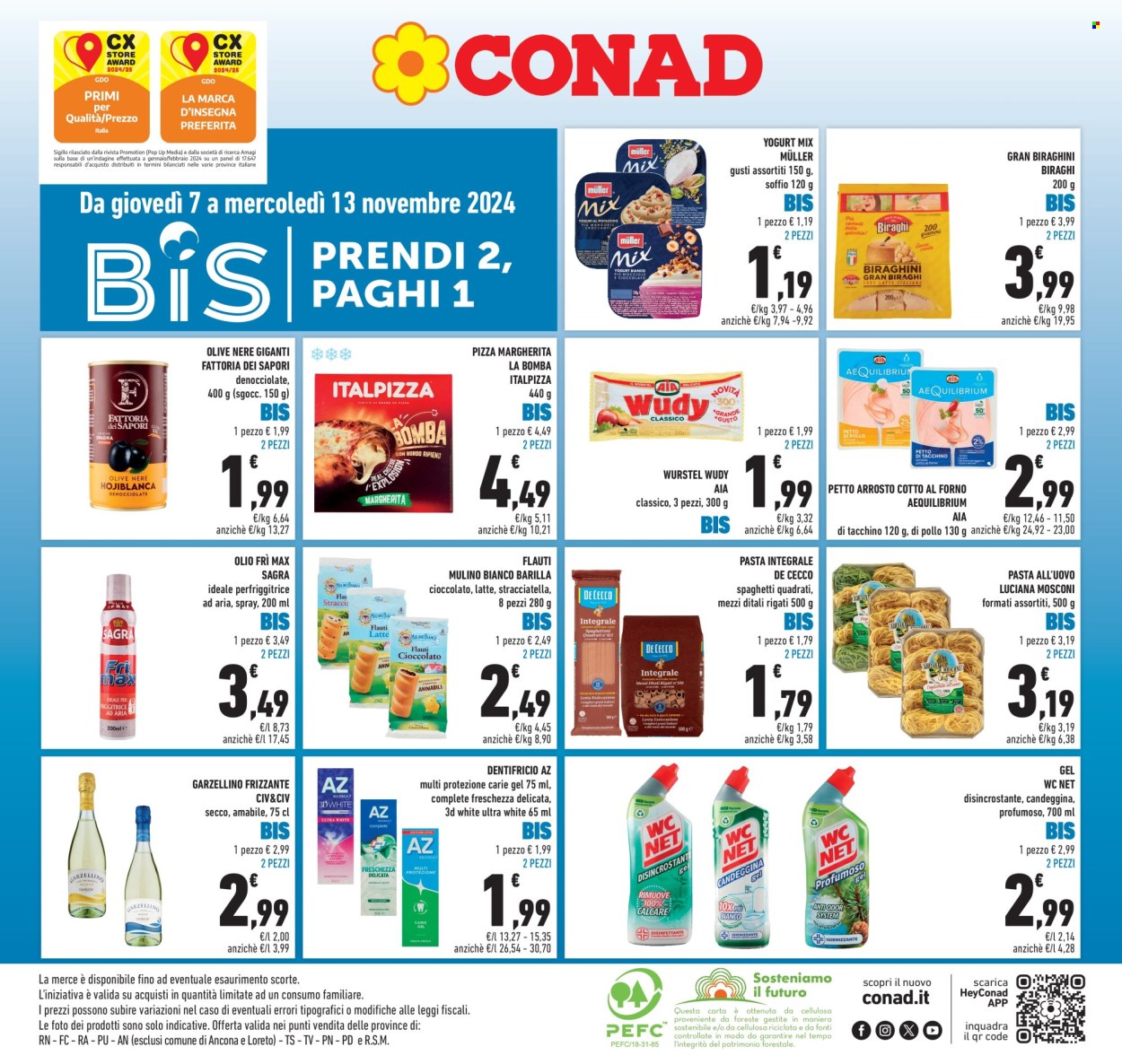 Volantino Conad - 7/11/2024 - 13/11/2024. Pagina 1