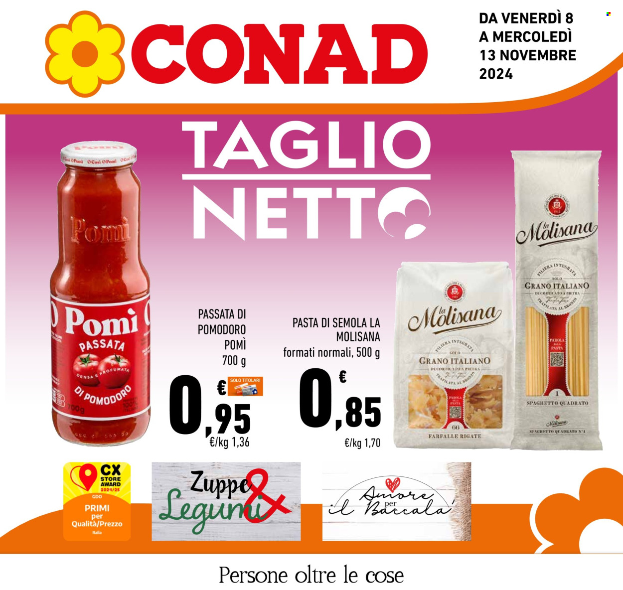 Leták Conad - 8.11.2024 - 13.11.2024. Strana 1
