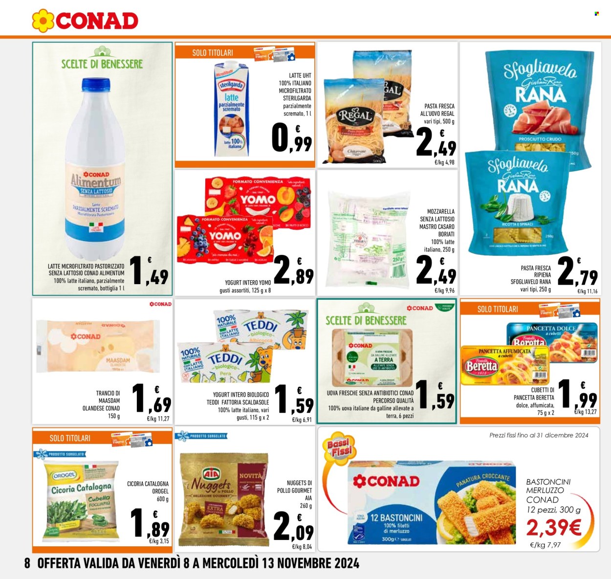 Leták Conad - 8.11.2024 - 13.11.2024. Strana 8