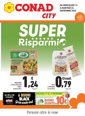 Volantino Conad - 13/11/2024 - 26/11/2024.