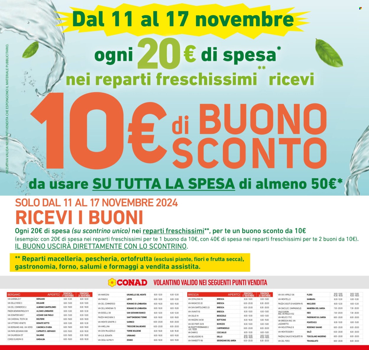 Volantino Conad - 13/11/2024 - 26/11/2024. Pagina 2