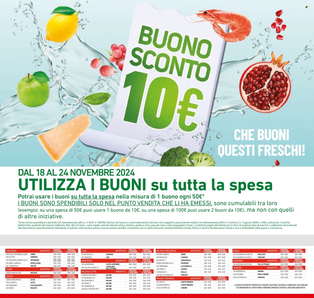 Leták Conad - 13.11.2024 - 26.11.2024. Strana 3