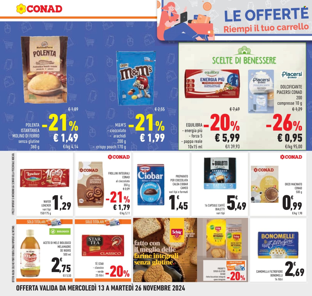 Volantino Conad - 13/11/2024 - 26/11/2024. Pagina 16